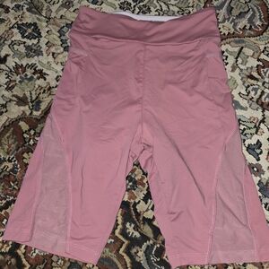 Gymshark Pink Bike Shorts Soft and Comfortable